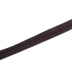 مملوكة مسبقًا Dior Dark Brown Leather CD Logo Double Waist Belt 90CM