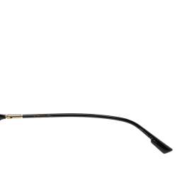 Pre Owned نظارة شمسية ديور سو  ستيلير 2 سوداء  مستديرة