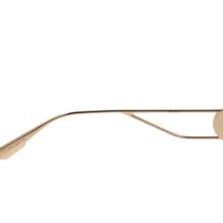 Pre Owned Dior Dark Havana 30 Montaigne Oversized Square Gradient Sunglasses