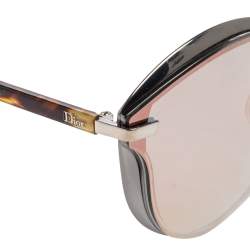 Pre Owned نظارة شمسية ديور ديور مرمر بني تركواز عين قطة 