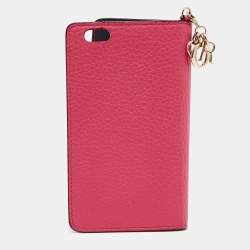 Dior Magenta Leather iPhone 6 Folio Case