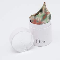 Pre Owned وشاح ديور ميتزا حرير مطبوع كاليديورسكوبيك متعدد الألوان