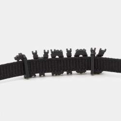 Pre Owned Dior Black J'adior Crystal Studded Choker Necklace