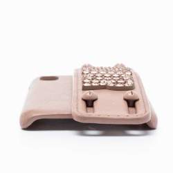 Dior Beige Leather J'Adior iPhone X/XS Cover