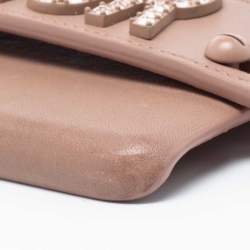 Dior Beige Leather J'Adior iPhone X/XS Cover