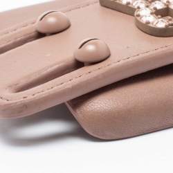 Dior Beige Leather J'Adior iPhone X/XS Cover