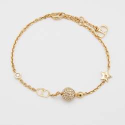 Pre Owned سوار ديور لابتيت تريبال كريستال لون ذهبي 