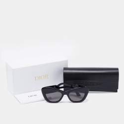 Pre Owned Dior Black / Grey DiorBobby Cat Eye Sunglasses