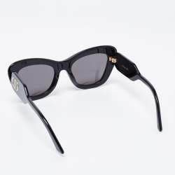 Pre Owned Dior Black / Grey DiorBobby Cat Eye Sunglasses