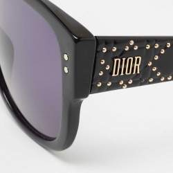 Dior Black / Grey LadyDiorStud Square sunglasses