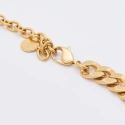 مملوكة مسبقًا Dior Gold Tone Danseuse Etoile Choker Necklace
