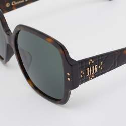 Pre Owned Dior Havana Lady Dior Stud 086QT Sunglasses