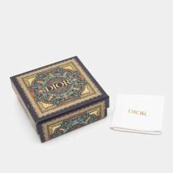 Pre Owned Dior Danseuse Etoile Gold Tone Ring Size M