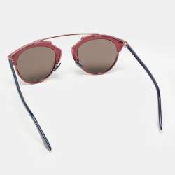 Dior Pink/Blue Dior So Real Round Sunglasses