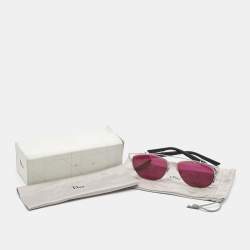 Pre Owned Dior Pink 84J9Z Dior Technologic Aviator Sunglasses