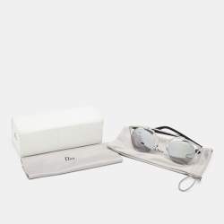 Pre Owned Dior Silver/Black Dior So Real Mirrored Sunglasses