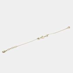 Dior Mise En Dior Faux Pearl Gold Tone Bracelet