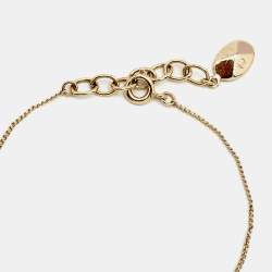 Dior Mise En Dior Faux Pearl Gold Tone Bracelet