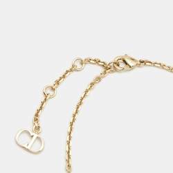 Dior Gold Tone Crystal La Petite Tribale Bracelet