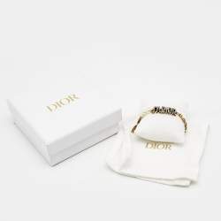 Dior J'Adior Faux Pearl Crystals Gold Tone Bracelet