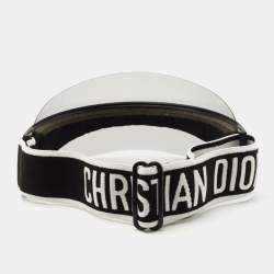 Pre Owned Dior Black/Grey Dior Club1 Visor 