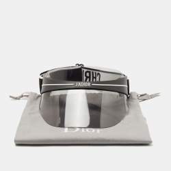 Pre Owned Dior Black/Grey Dior Club1 Visor 