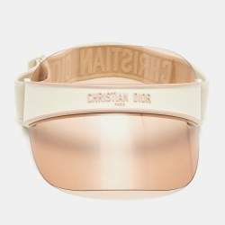 Dior Pink/White Dior Club 1 Sun Visor 