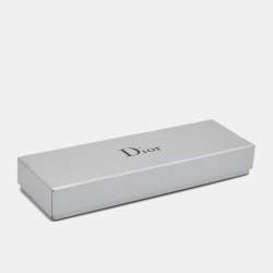 Dior Saftey Pin Velvet Silver Tone Brooch