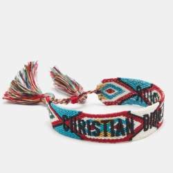Dior Jadior Woven Fabric Bracelet