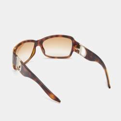 Dior Brown Day 1 Gradient Rectangular Sunglasses 