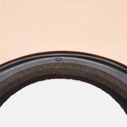 Pre Owned Christian Dior Pink/Black DiorClub1 Sun Visor