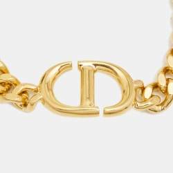 Dior 30 Montaigne Gold Tone Bracelet