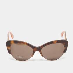 Pre Owned Christian Dior Multicolor Dior Envol 3 Cat Eye Sunglasses