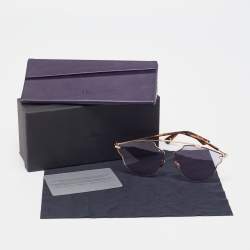 Pre Owned Dior Purple/Gold So Real Pop Sunglasses 