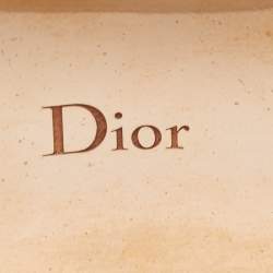 Dior Two Tone Closed Wide Cuff Bracelet 