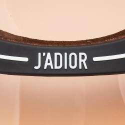 Dior Orange/Black DiorClub1 Sun Visor