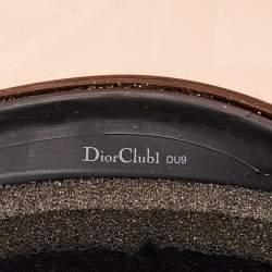 Dior Orange/Black DiorClub1 Sun Visor