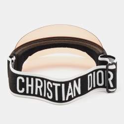 Dior Orange/Black DiorClub1 Sun Visor