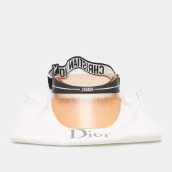 Dior Orange/Black DiorClub1 Sun Visor