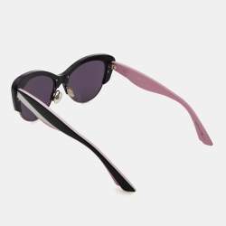Pre Owned Christian Dior DiorEnvol1 Black/Black LZIBN Cat-Eye Sunglasses