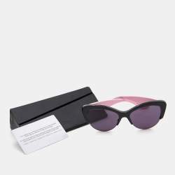 Pre Owned Christian Dior DiorEnvol1 Black/Black LZIBN Cat-Eye Sunglasses