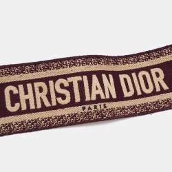 Dior Multicolor Canvas and Leather Shoulder Bag Strap