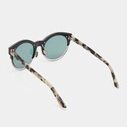 Pre Owned Dior Black/Beige Diorsideral1 Round Sunglasses