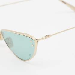 Pre Owned Dior Green/Gold Miss Dior Butterfly Sunglasses