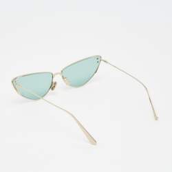 Pre Owned Dior Green/Gold Miss Dior Butterfly Sunglasses