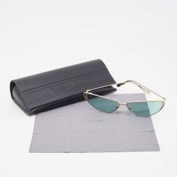 Pre Owned Dior Green/Gold Miss Dior Butterfly Sunglasses