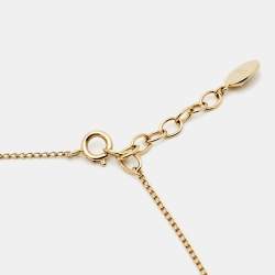 Dior Mise En Dior Faux Pearl Gold Tone Necklace