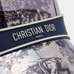 Dior Blue Mirrored Toile de Jouy DiorClub V1U Visor