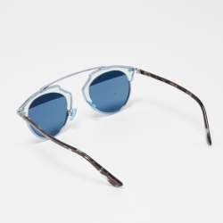 Dior Blue So Real Round Sunglasses