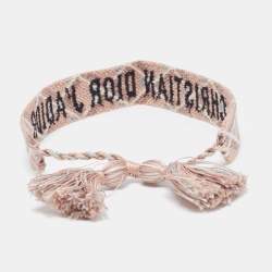 Dior J'Adior Woven Fabric Adjustable Bracelet